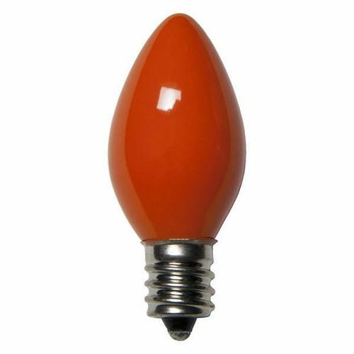 Orange ceramic - c7,