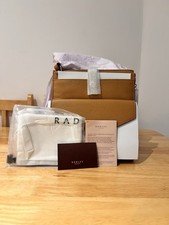 RADLEY Wilton Way Tan Brown Small Leather Crossbody Bag -New With Tags -RRP £179