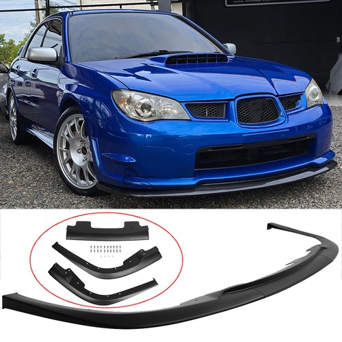 Matte front bumper lip - matte,
