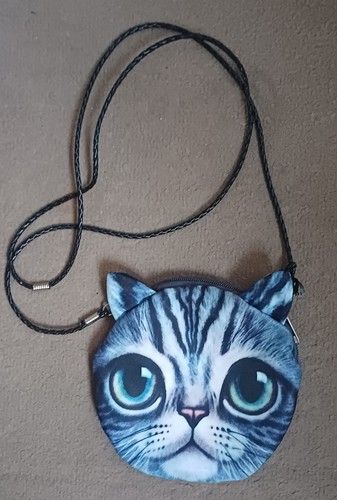 Children small cat handbag - children's,