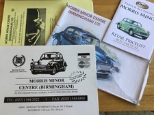 morris minor parts accessories catalogues