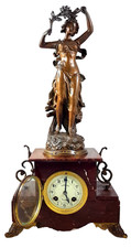 ANTIQUE French Mantel Clock