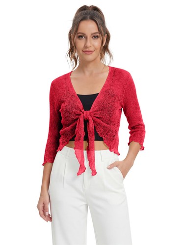 Womens tie open front - womens,