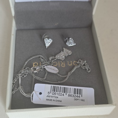 Jon richard silver crystal - silver,