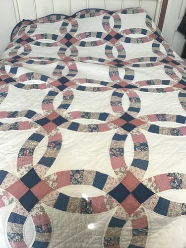 Vintage patchwork quilt - patchwork,