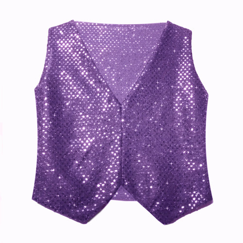Boys waistcoat sequin sparkle - sequin,