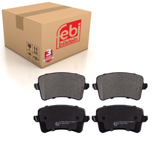 Rear brake pads quattro - rear,