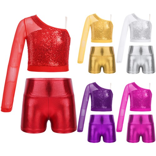 Girls 2piece sequin jazz - uk,
