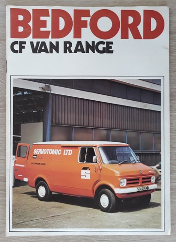 Bedford range brochure - range, 1974