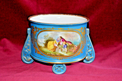Antique hand painted sevres - antique,