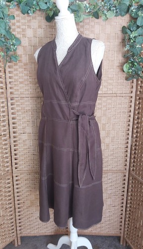 Womens linen dress size - linen,