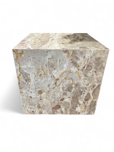 Marble cube stool table - cube,