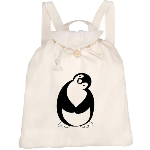 Friendly penguin canvas - penguin',