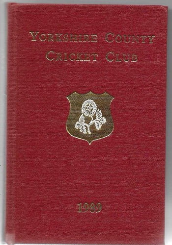 1989 yorkshire county cricket - 1989,