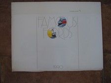 12 x Fords Lotus Cortina Anglia Zephyr etc 1990 Calendar Man Cave Garage BNIB