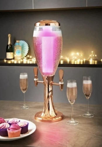 Rose gold prosecco drinks - gold,