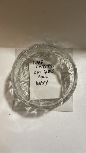 Lead crystal cut glass - crystal,