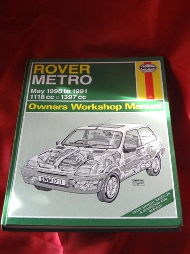 Classic haynes rover metro may - classic,