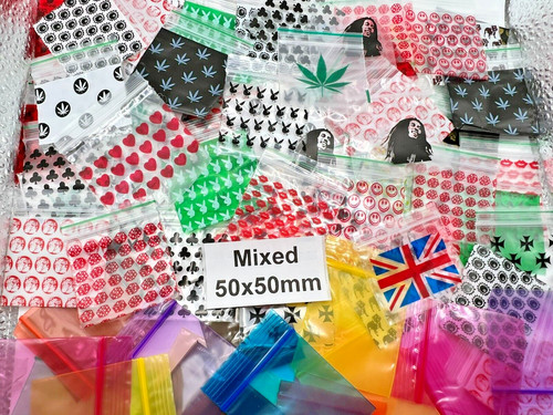 100 new mix - new, 50x50mm