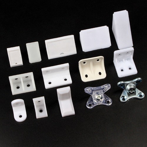 White plastic mini corner - white,