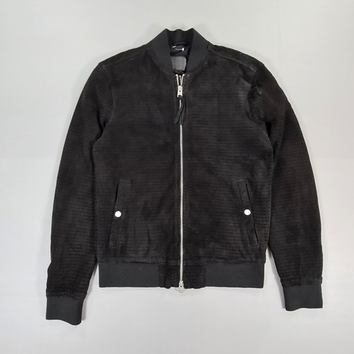Allsaints mens leather jacket - mens,