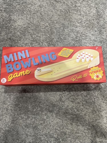 Mini bowling game wooden - bowling, b&m
