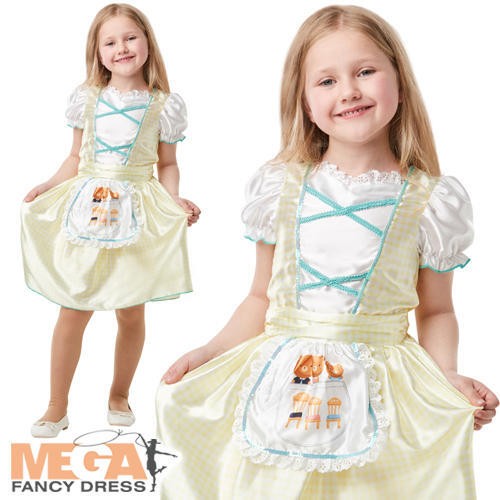 Goldilocks girls fancy dress - girls,