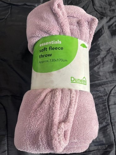 New chalk pink dunelm soft - *new,