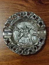 Dutch Small Round Silver Plate