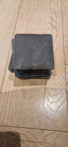 Ceramic coral frag tiles black