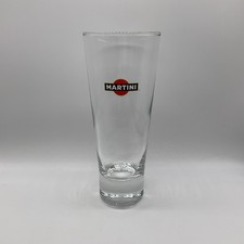 Martini Branded Tall Highball Tumbler Cocktail Drinking Glass