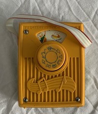 Fisher Price Music Box Pocket Radio Here We Go Round The Mulberry Bush Vintage