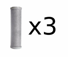 3x Activated carbon block