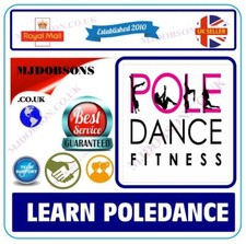 Pole Dancing Fitness 4 DVD Set – Exercise & Dance Workout for Weight Loss & Flex