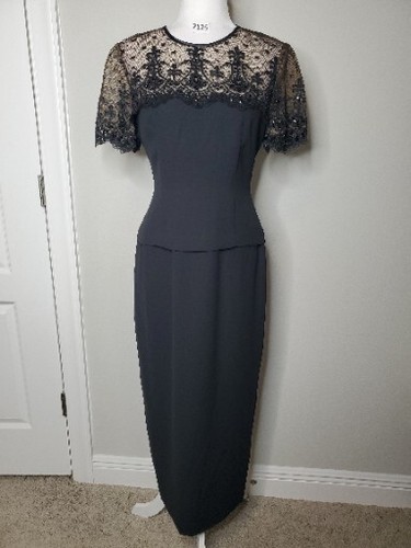 Donna morgan lace beaded - lace,