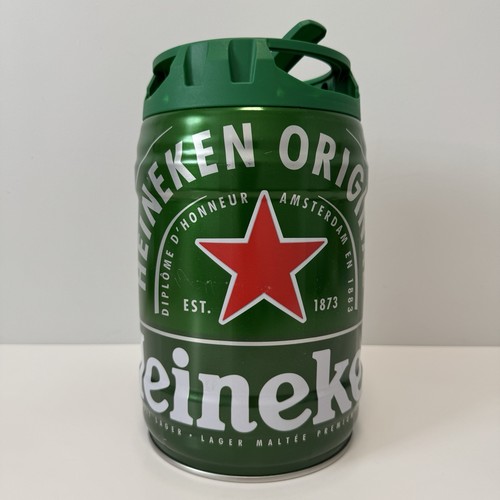Empty heineken mini keg beer - keg,