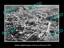 Sudbury Suffolk England Aerial