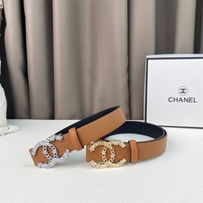 Chanel REVERSIBLE belt women