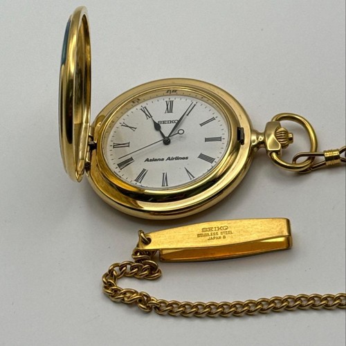 Seiko pocket watch 7n21 - pocket, 7n21-0a00
