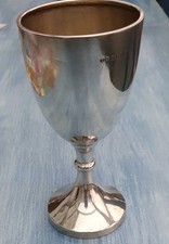  SOLID SILVER WINE GOBLET  CUP