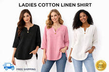 Plus Size Summer Ladies Cotton