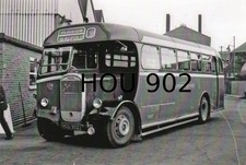 Aldershot & District 176 HOU 902 Dennis Black & White B&W bus photo