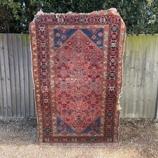 Antique rug tribal - rug,
