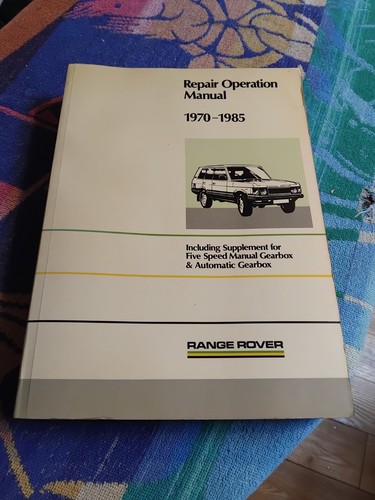 Range rover classic 1970 - rover, 1970-1985