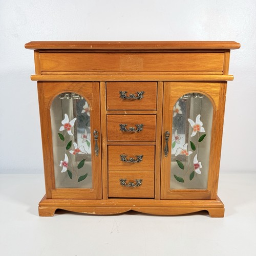 Vintage wooden wardrobe - vintage,