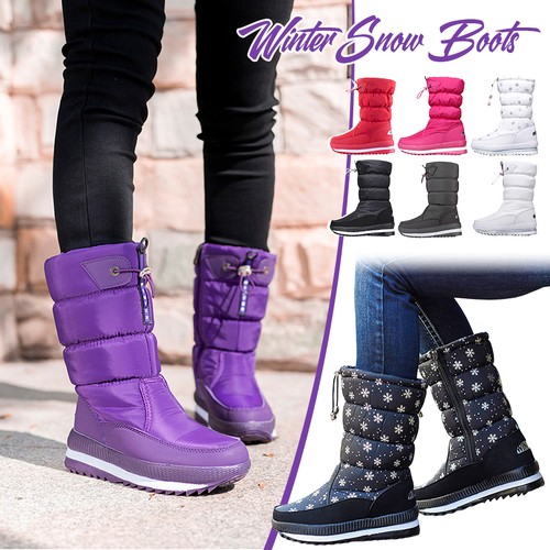 Winter thick snow boots - thick, warm
