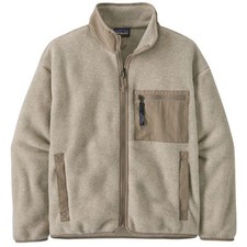 Patagonia Women's Synchilla Fleece Jacket (Oatmeal Heather w/Seabird Grey)