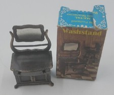 VTG Old Fashioned Washstand Metal Pencil Sharpener #6024 W/ Original Box