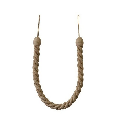 Large natural jute curtain - large,