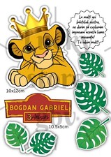 Personalised Lion King Cake